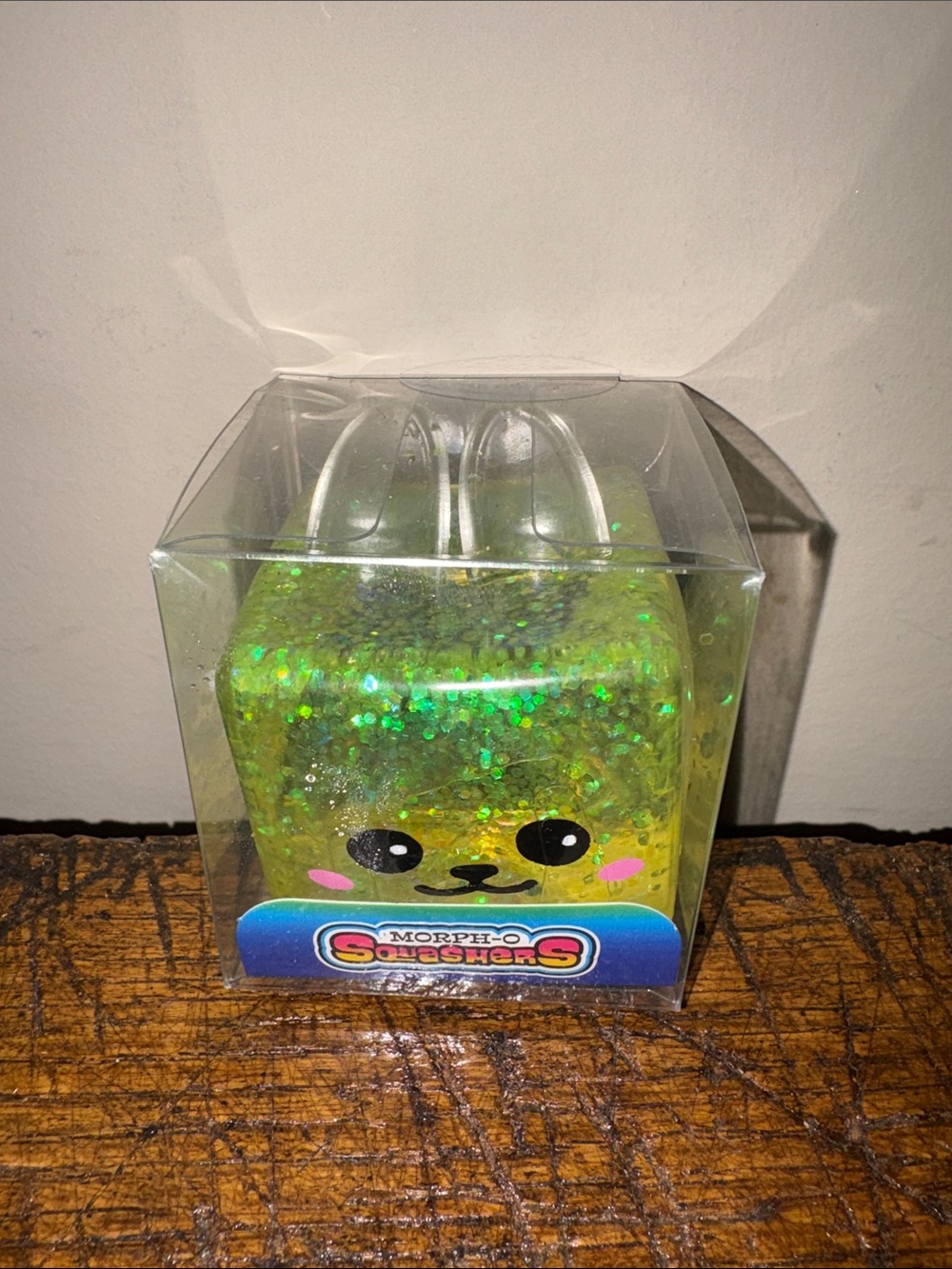 Green Glitter Kids Bath Toy Squishy